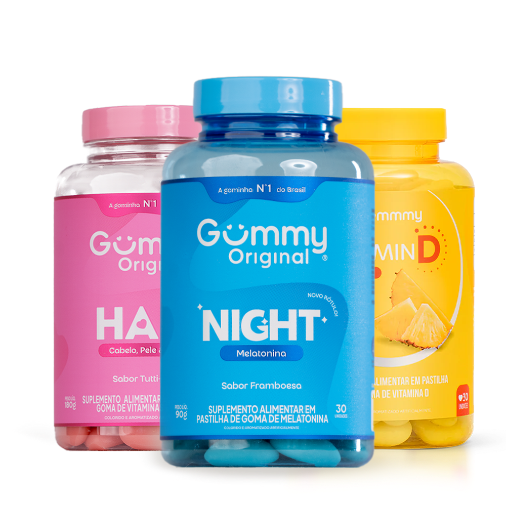 Kit Gummy® Trio Cuidado Completo