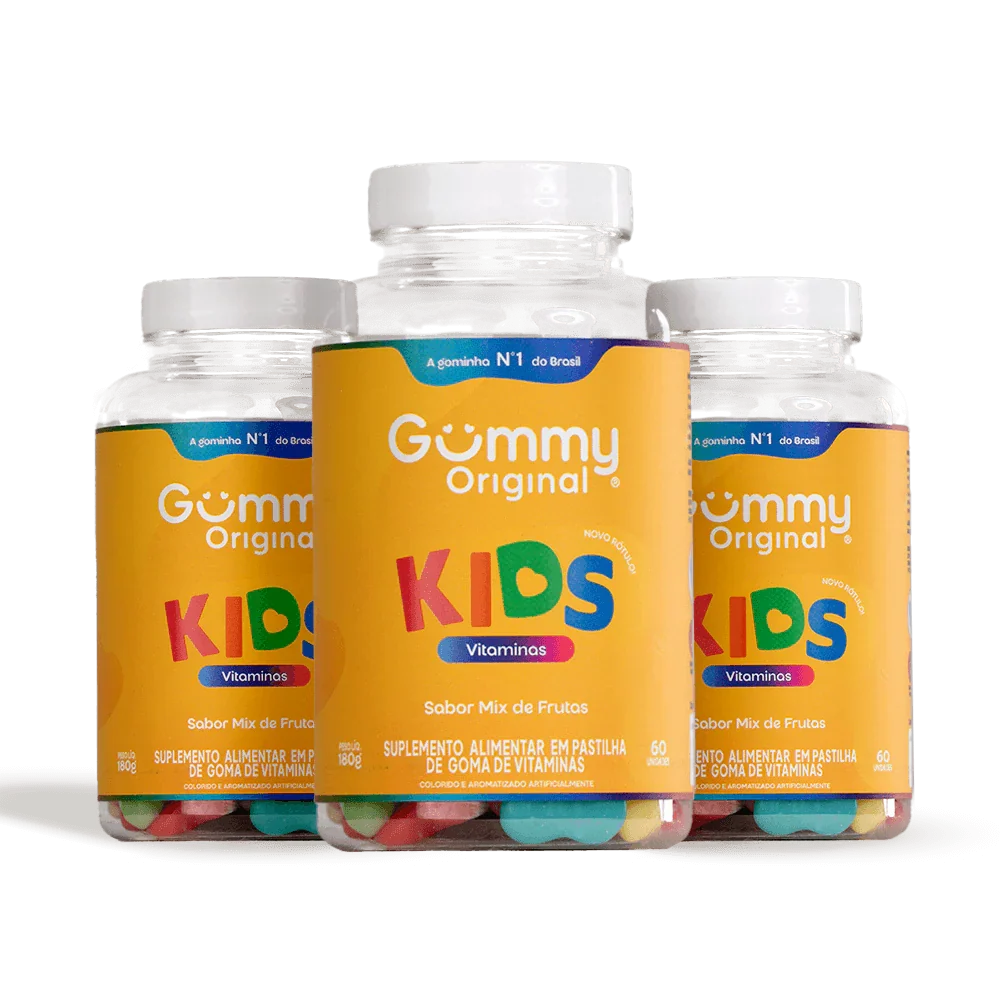 Gummy Kids Vitamin - Mix Frutas 180g