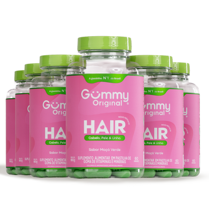 Gummy Hair® - Maçã Verde 180 g