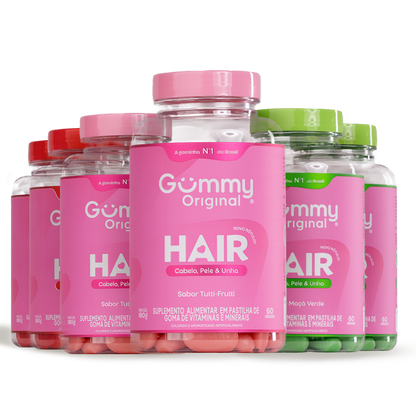 6 Gummy® Hair - 180g