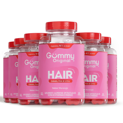 6 Gummy® Hair - 180g