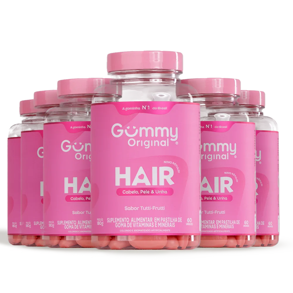 Gummy Hair® - Tutti-Frutti 180 g