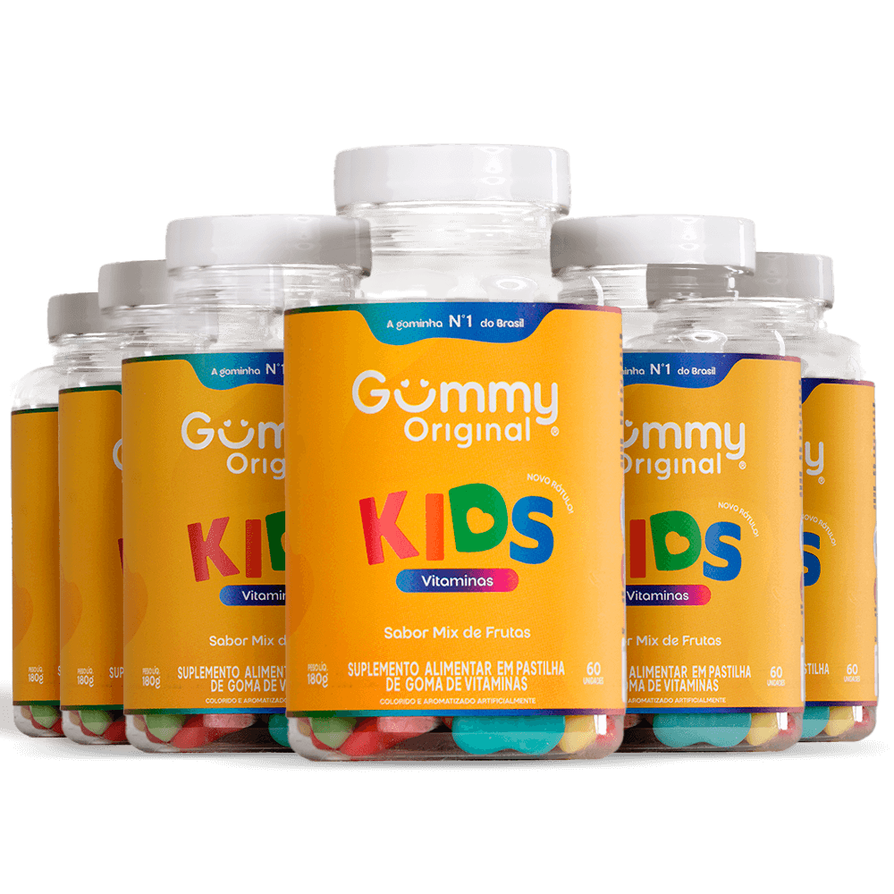 Gummy Kids Vitamin® - Mix Frutas 180 g
