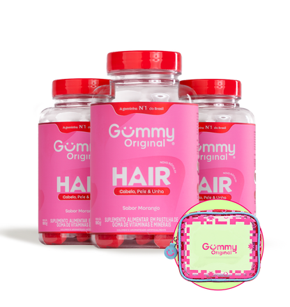 Gummy Hair® - Morango 180 g