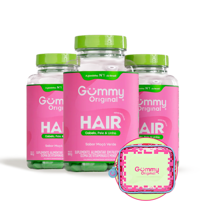 Kit Gummy® Trio Hair