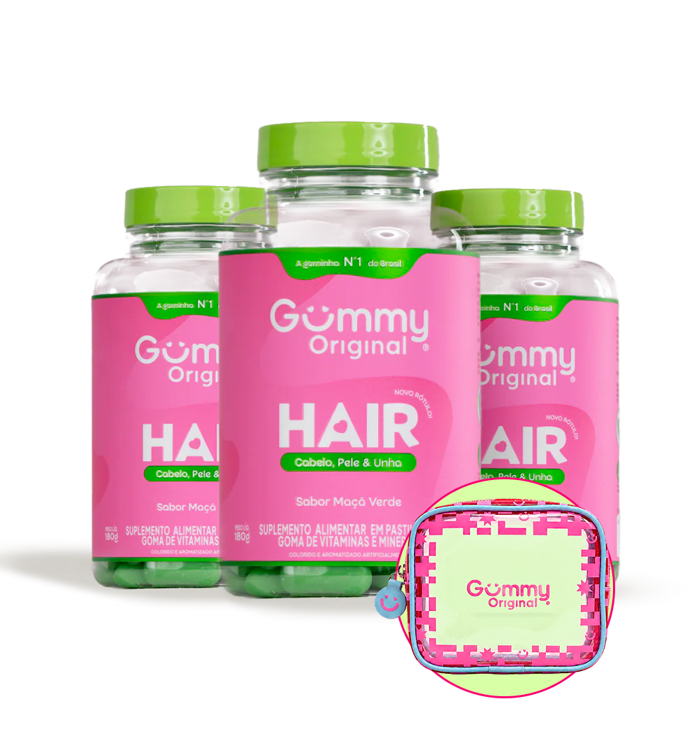 Gummy Hair® - Maçã Verde 180 g