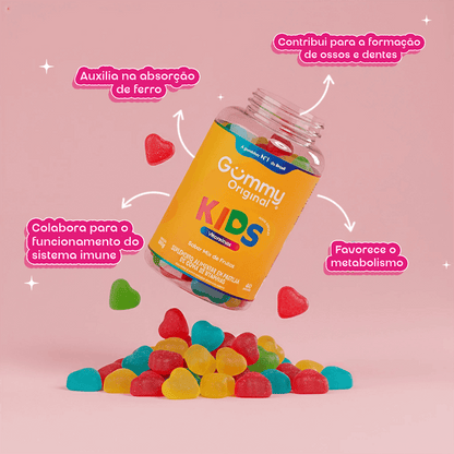 Gummy Kids Vitamin® - Mix Frutas 180 g