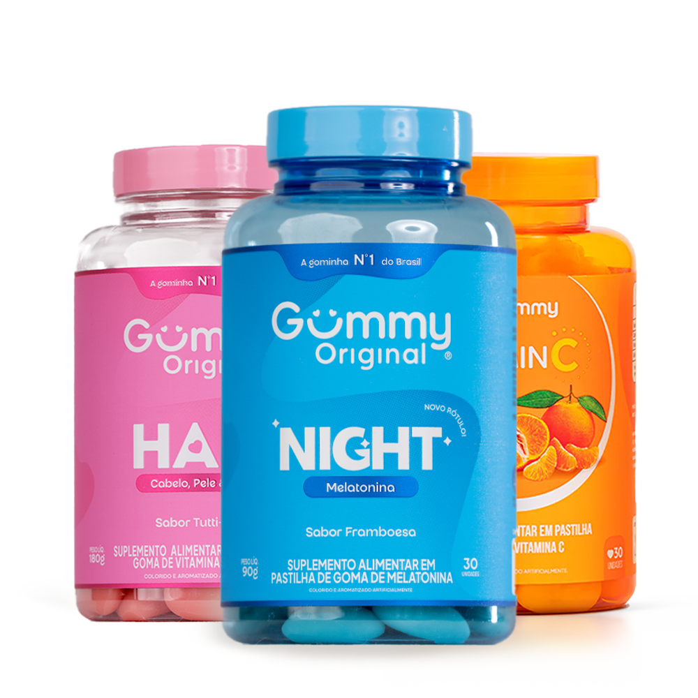 Kit Gummy®  Trio Cuidado Completo