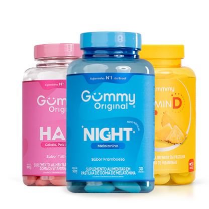 Kit Gummy®  Trio Cuidado Completo