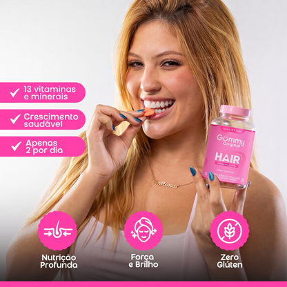 Gummy Hair® - Tutti-Frutti 180 g