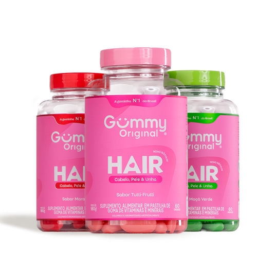 Gummy® Hair - Mix Sabores 180g