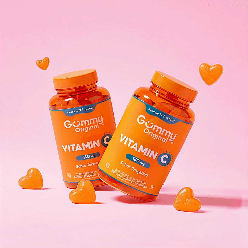 6 Gummy Vitamina C Tangerina