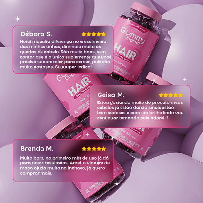 Gummy® Hair Uva - 180g