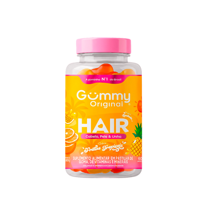 Gummy Hair® - Frutas Tropicais 180g