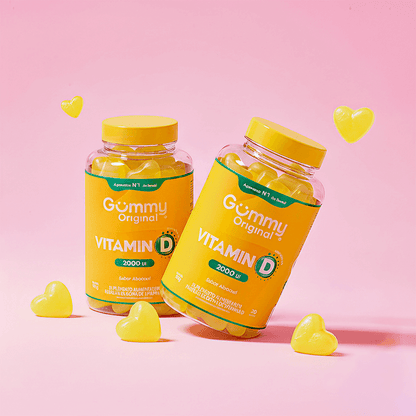 6 Gummy Vitamina D Abacaxi