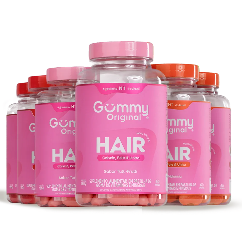 6 Gummy® Hair - 180g
