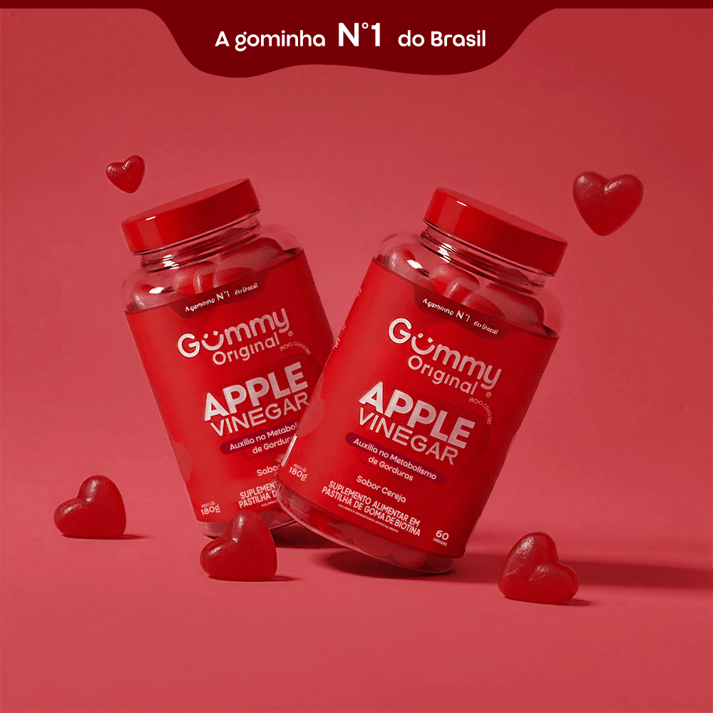 Gummy® Vinagre de Maçã - 180 g